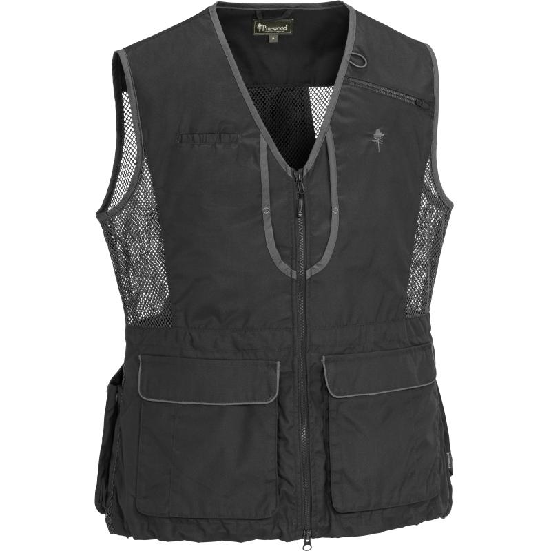 Pinewood Dog Sports 2.0 Gilet Femme Noir/D.Anthracite S