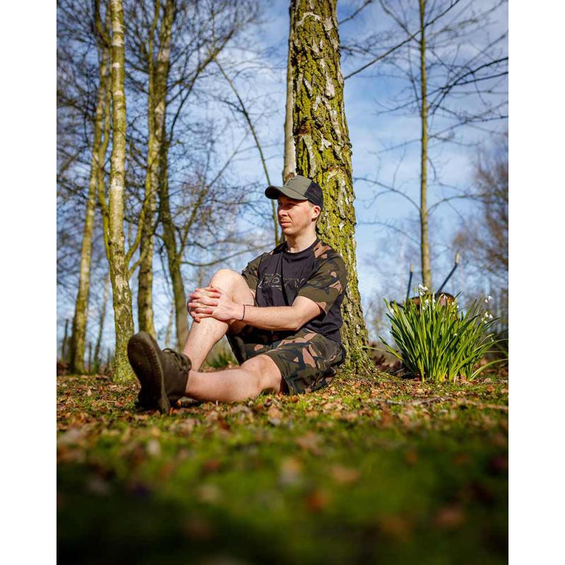 Fox zwart/camo overzicht T-XL