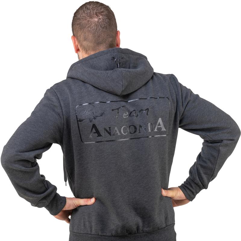 Sweat à capuche zippé Anaconda Team L