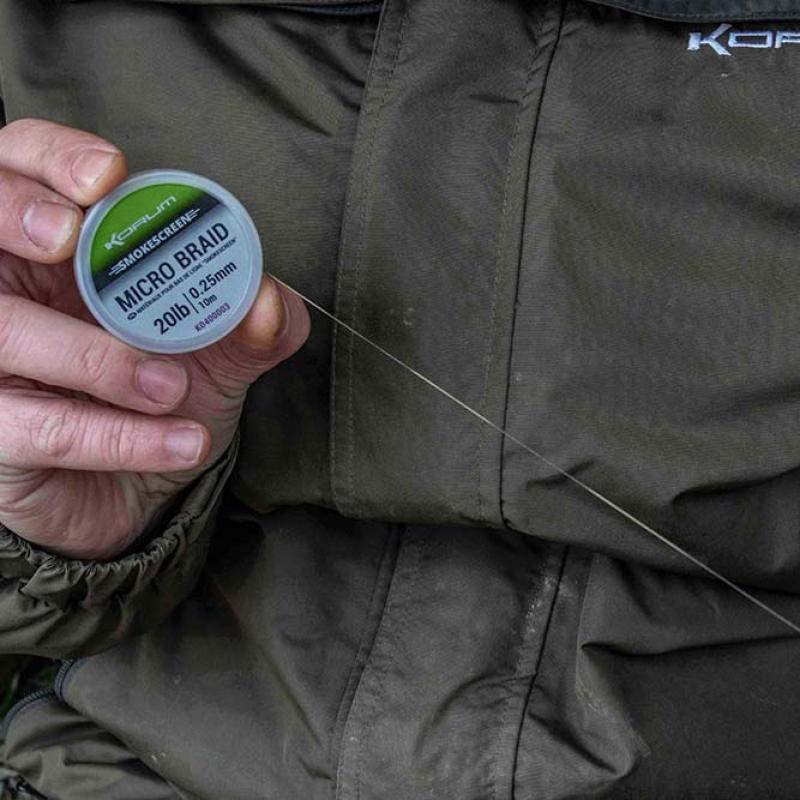 Korum Smokescreen Micro Tresse 15Lb