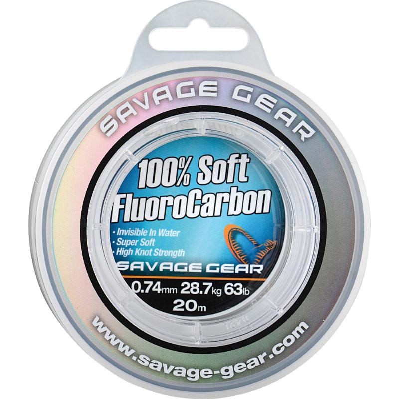 Savage Gear Soft Fluoro Carbon 0.33mm 50m 7kg 15.2lb