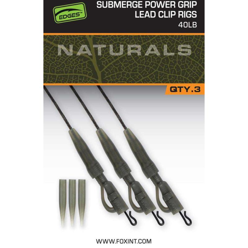 Fox Naturals Sub Power grip clip plomb 30lb