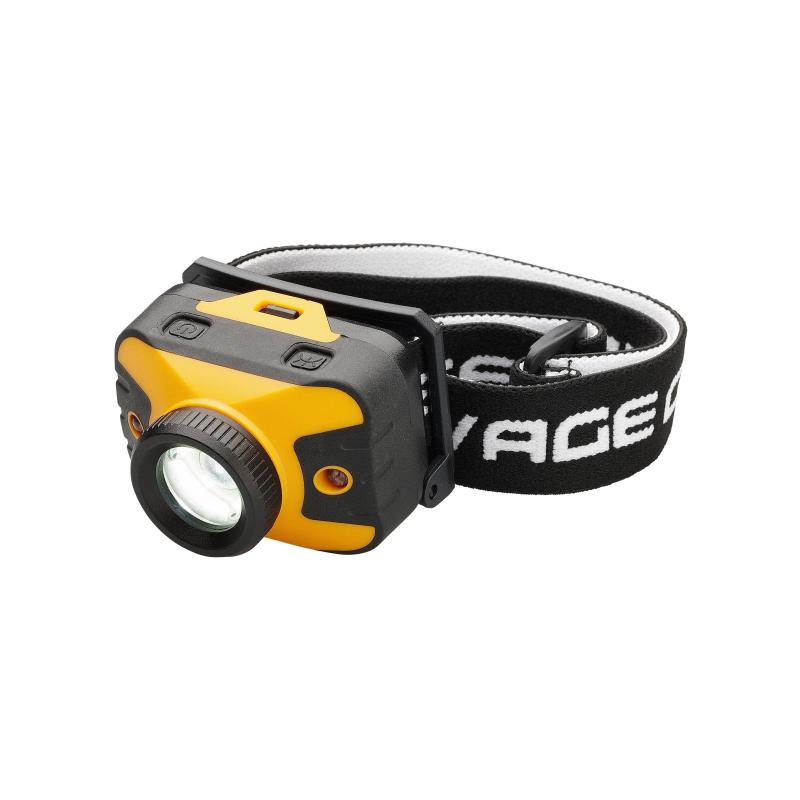 Savage Gear Lampe Frontale Uv/Zoom 5W/400Lumens