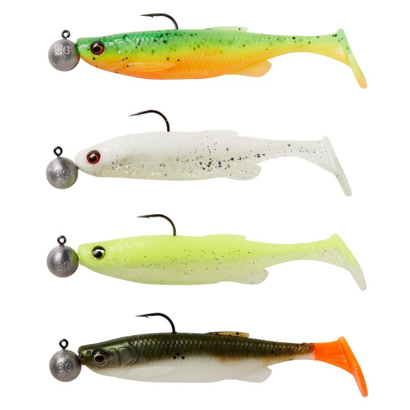Savage Gear Fat Minnow T-Tail Rtf 10.5cm 11G + 10G #3/0 Zinken Darkwate