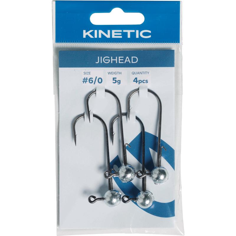 Kinetic Jighead # 4/0 7g Zinc 4pcs