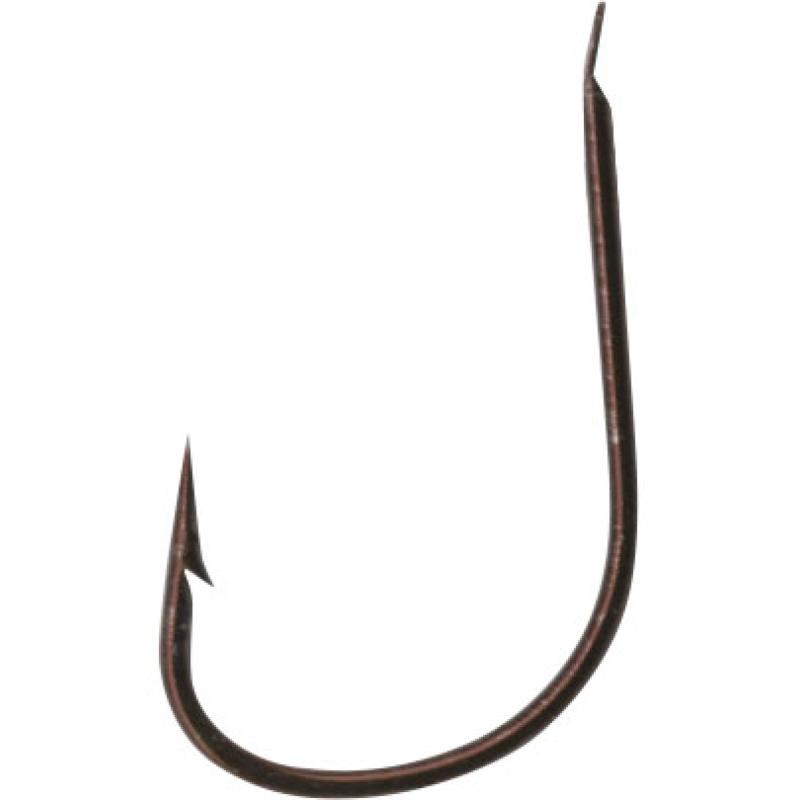 Fishing Tackle Max Haken geb. Barsch 10 Ø 0,18 mm Inh. 10 Stk.