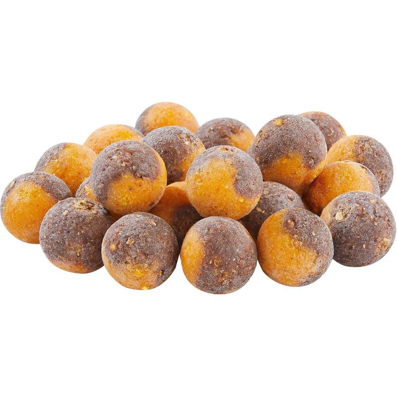 Balzer MK Booster Balls 15 mm, tweekleurig, zoete aardappel vogelvoer