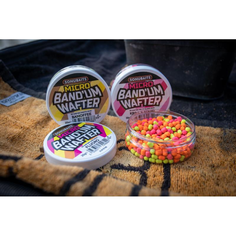 Sonubaits Micro BandUm Wafters - Banoffee