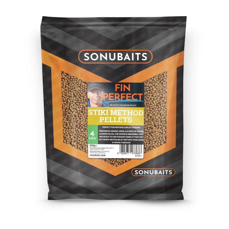 Sonubaits Krill & Squid Stiki Method Pellets 4mm 650g