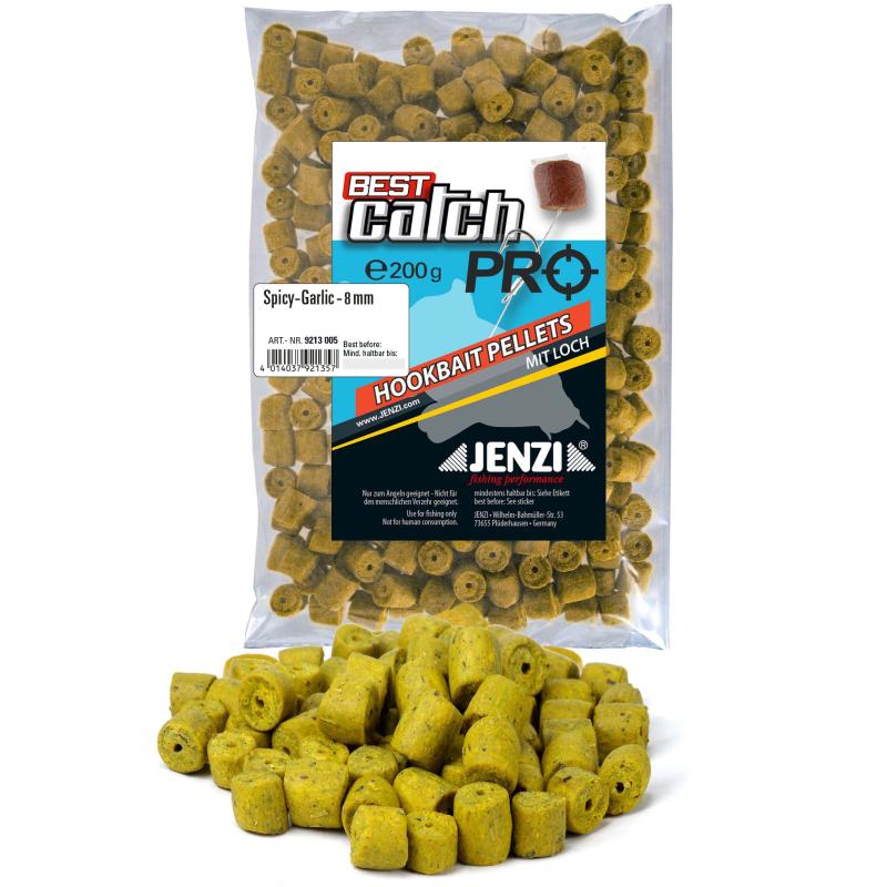 JENZI Pellet 8mm Spicy Garlic 200g