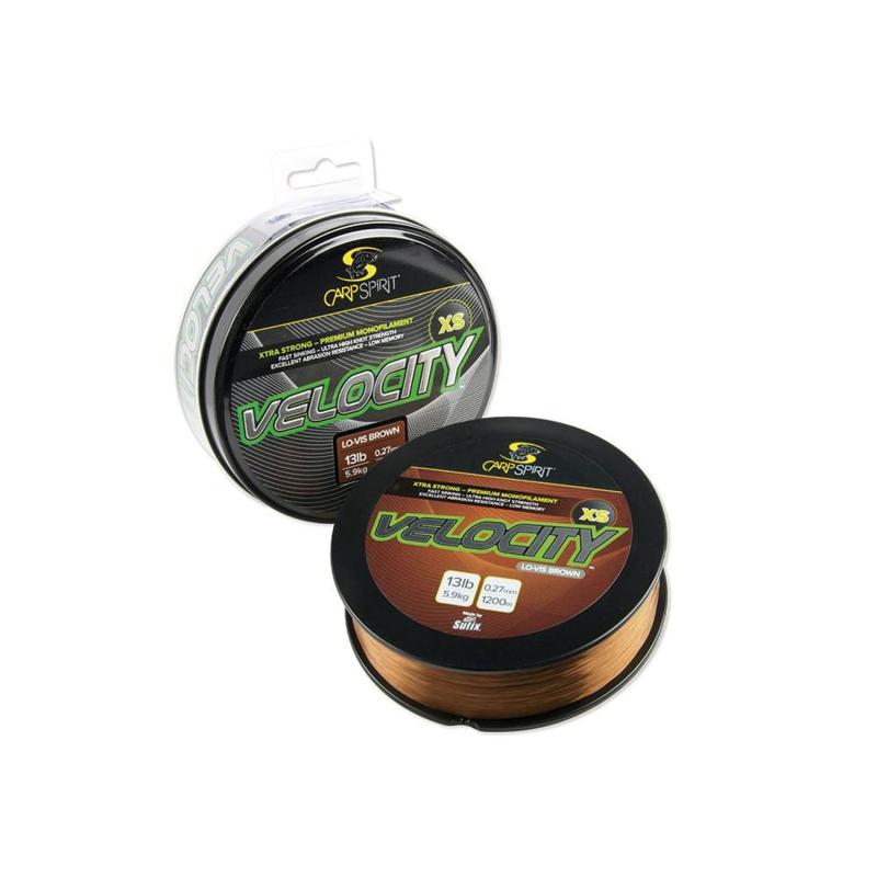 Carp Spirit Velocity Xs - Camouflage - 1200M - 0.27 - 13Lb