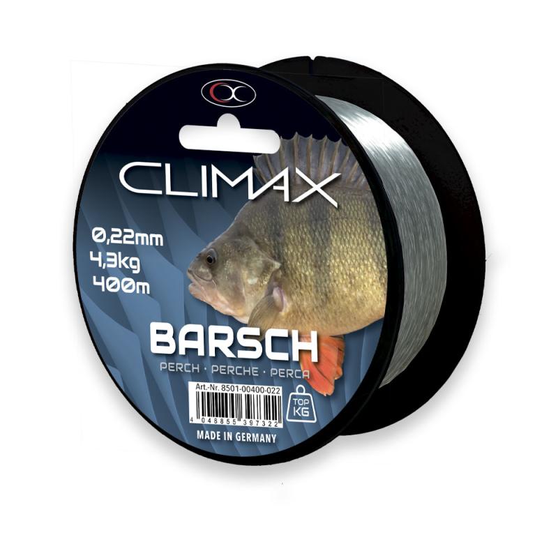 Climax cible poisson perche vert clair 400m 0,25mm