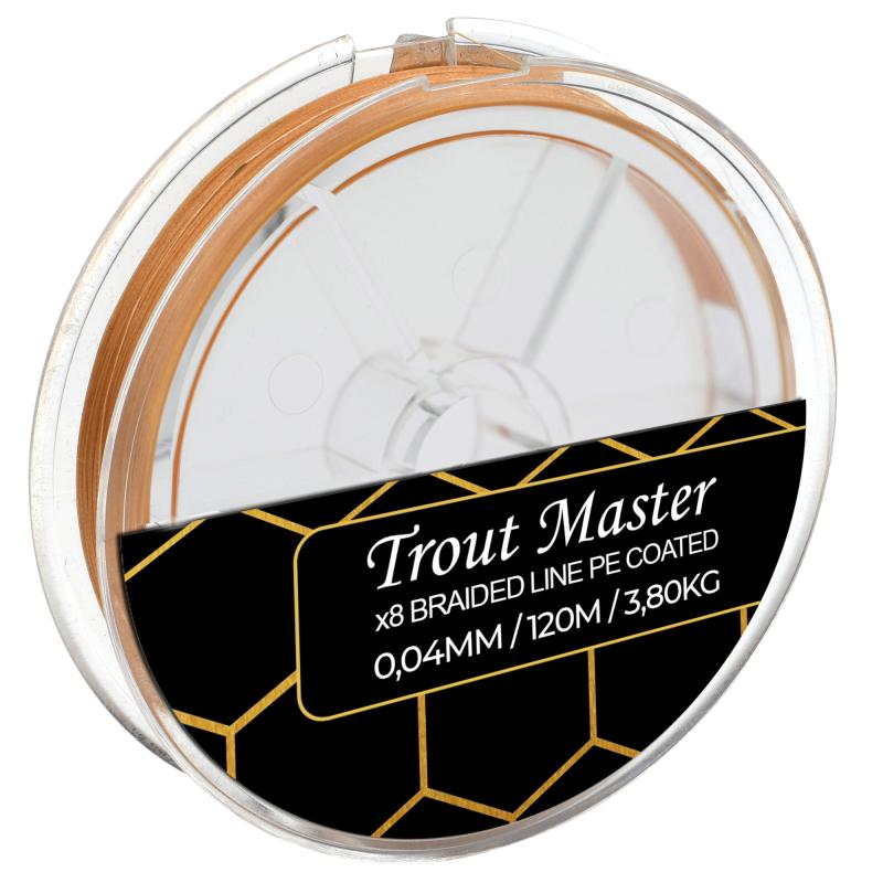 Spro Trout Master Fine Gold X8 Pe 0,04Mm
