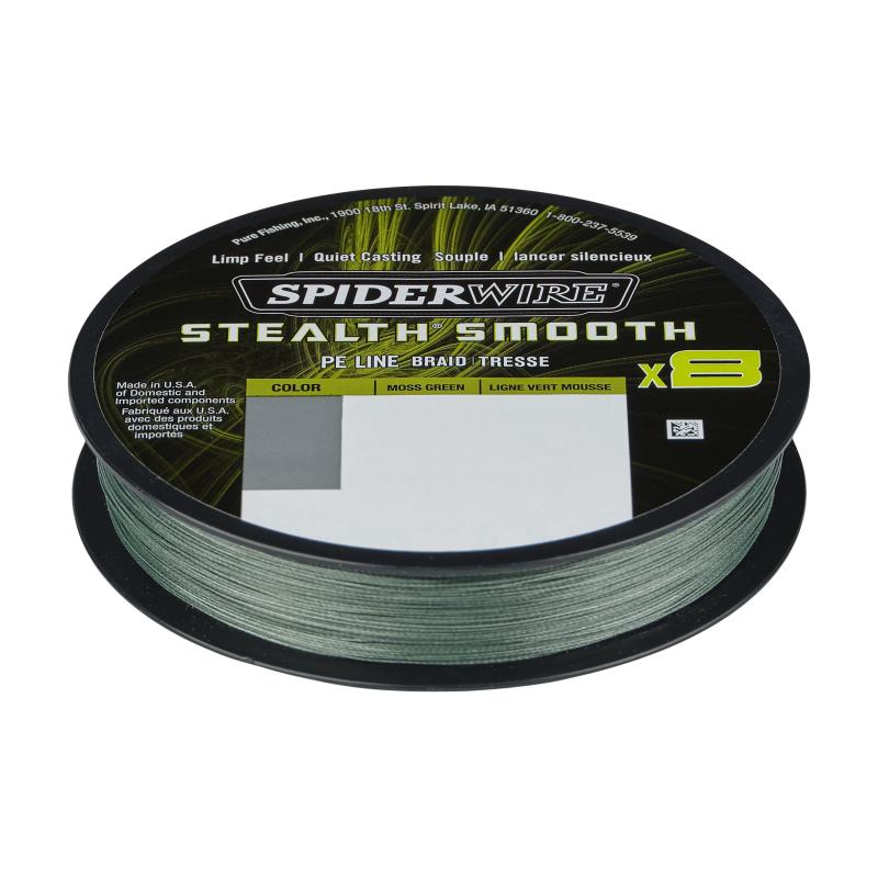 Spiderwire Stealth Smooth8 0.19mm 300M 18.0K Moss Green
