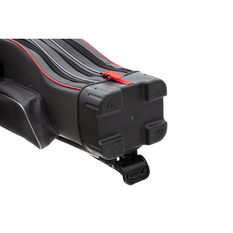 Mikado Rod Holdall - 3 Compartimenten 160cm - Verstijfd - Grijs