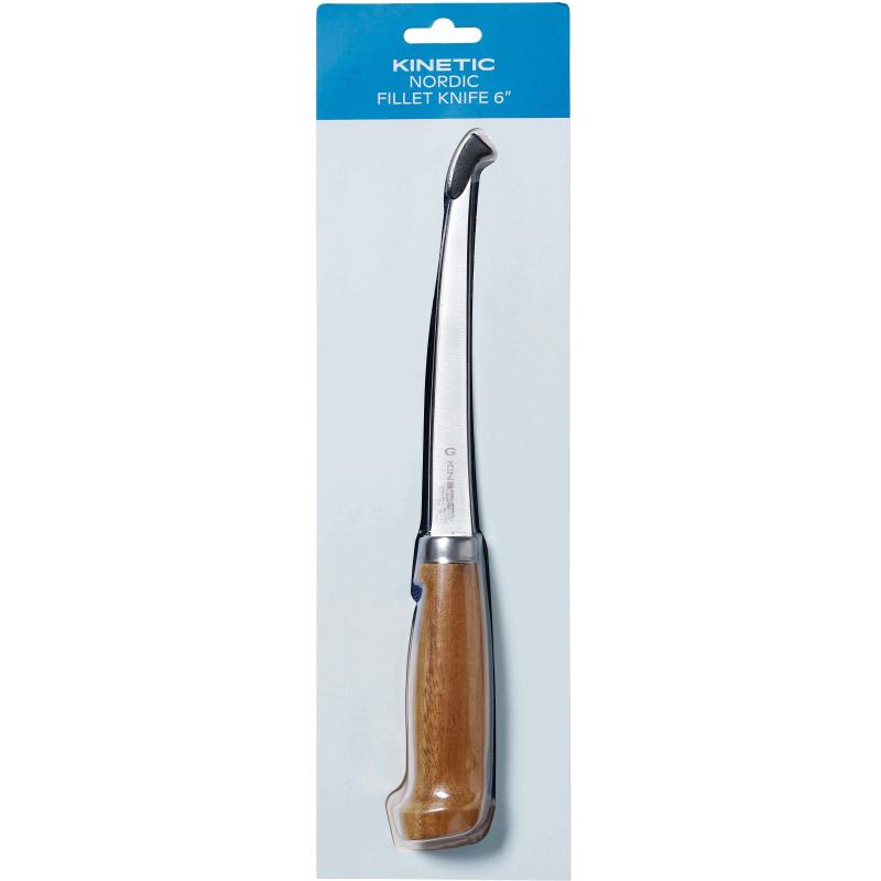 Kinetic Nordic Fileermes 6 cm Hout