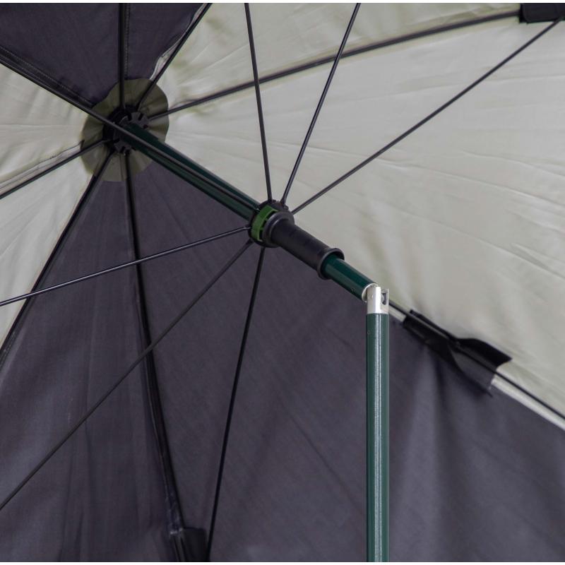 Mangeoire méthode parapluie Mikado avec couvercle latéral 2.5 M
