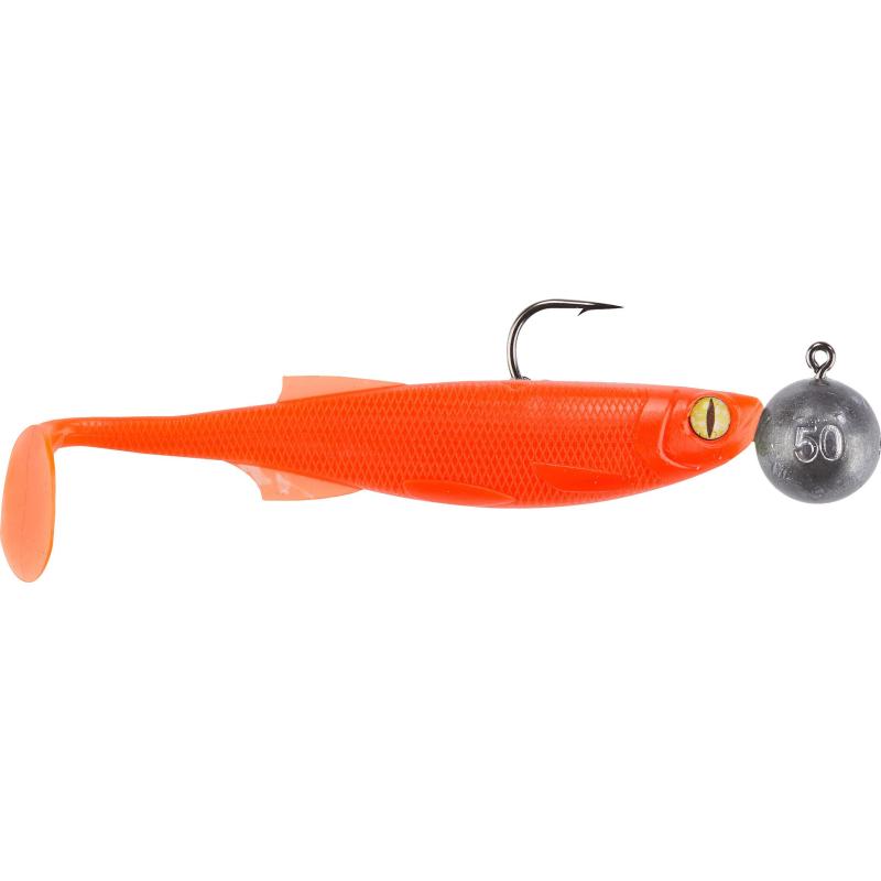Balzer 71 Grad Nord Gummiset Pollack-Köhler, 30g und 50g, 10 und 12cm, Orange