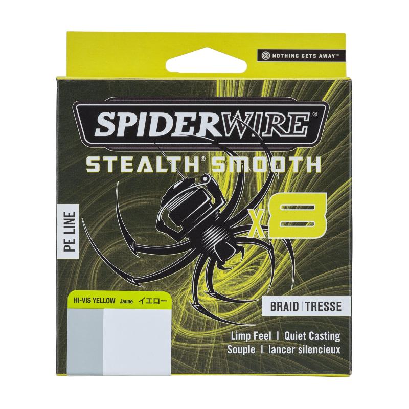 Spiderwire Stealth Smooth8 0.19mm 150M 18.0K Yellow