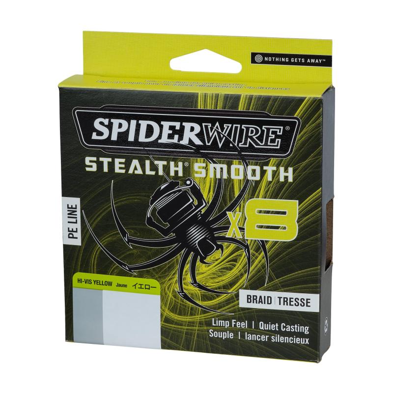 Spiderwire Stealth Smooth8 0.15mm 300M 16.5K Yellow