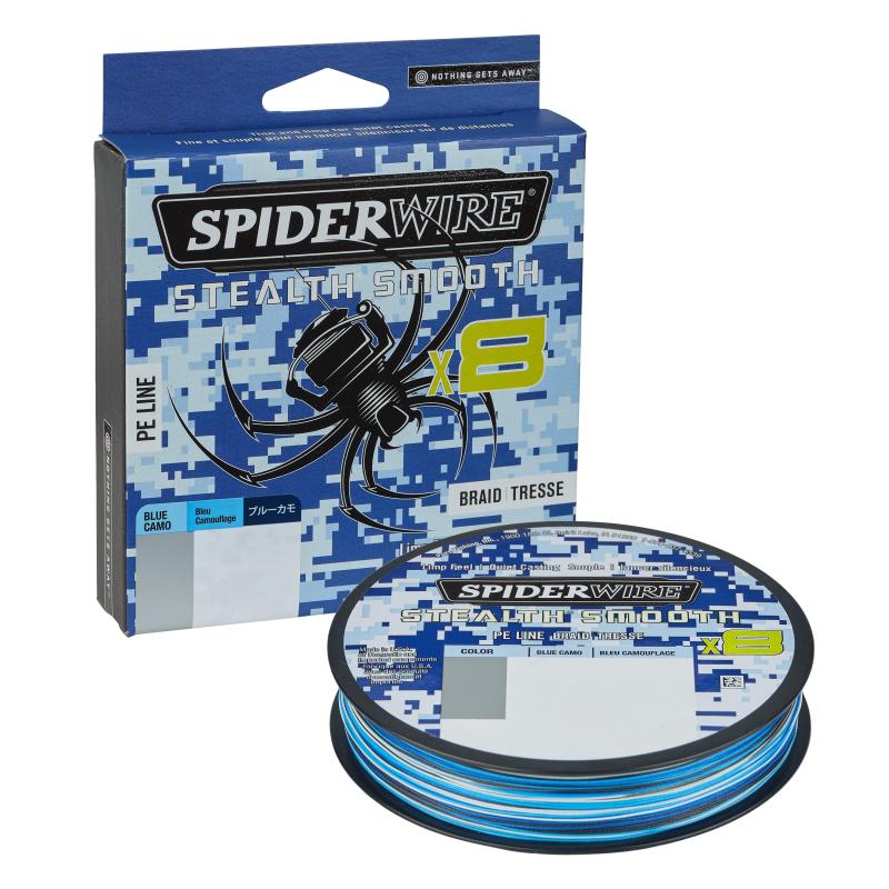 Spiderwire Stealth Smooth8 0.11mm 300M 10.3K Blue Camo