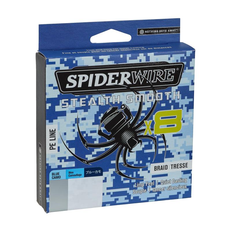 Spiderwire Stealth Smooth8 0.11mm 300M 10.3K Blue Camo