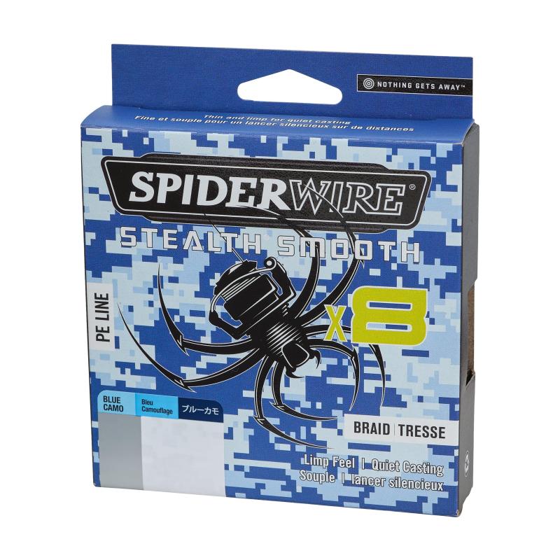 Spiderwire Stealth Smooth8 0.15mm 300M 16.5K Blue Camo