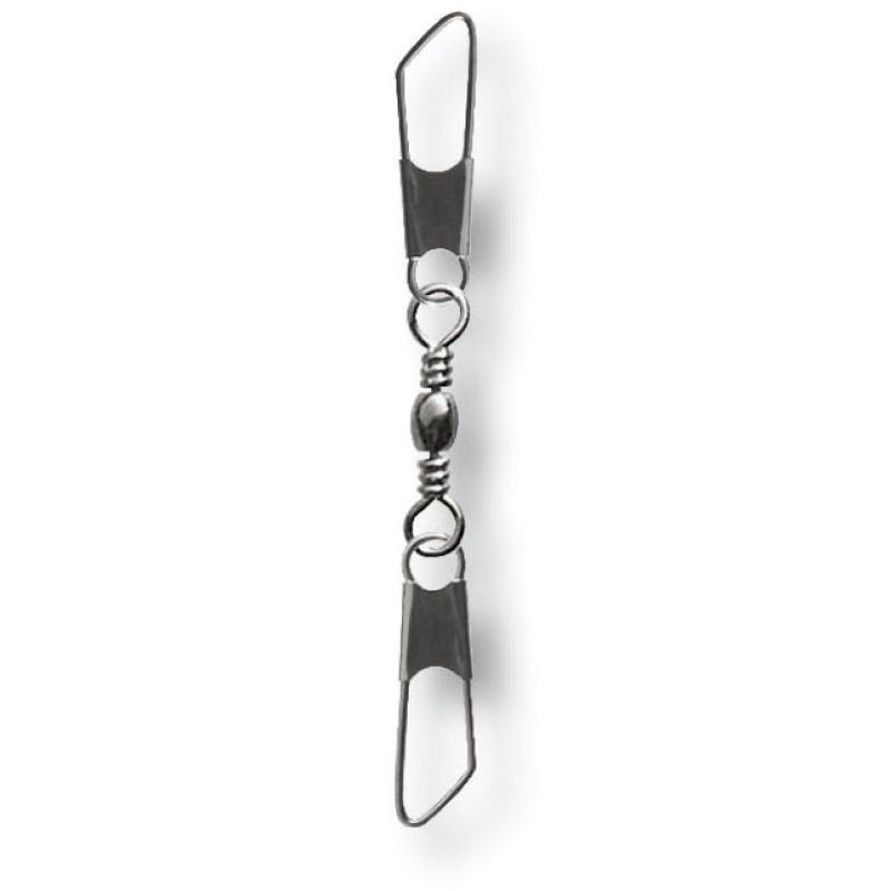 Paladin Doppelkarabinerwirbel gunsmoke Gr.12 6St.