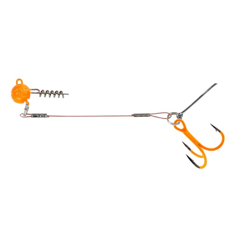 Balzer Shirasu Hecht-System mit Screw Jig orange 6,5cm 10g #2