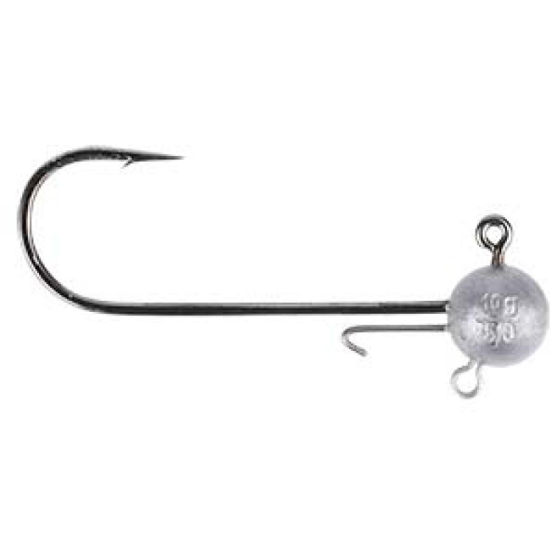 Mikado Jig Head - Jaws Stinger Eye 10G-8/0 Bn - 3 Stck.