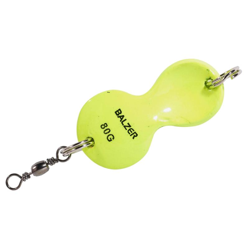 DEGA Buttlöffel ZN 60g gelb-glitter