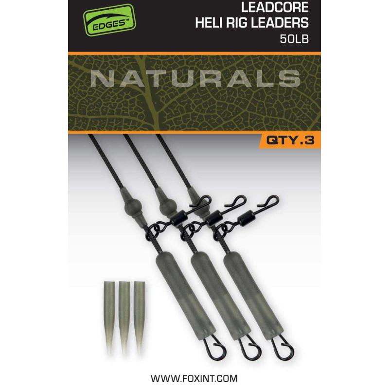 Montage Lead Core Carp Spirit Gravity UHL Weed Green Metallic Lead Clip X3
