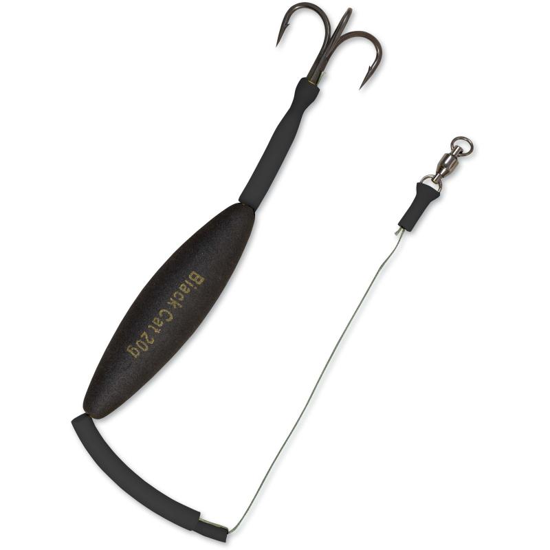 Leurre De Pêche MADCAT Wels Waller Clonk Teaser - Appât à Hochet Pour Poisson-chat - Prêt à L'emploi - 100g, 150g Ou 200g - Longueur 160 Cm