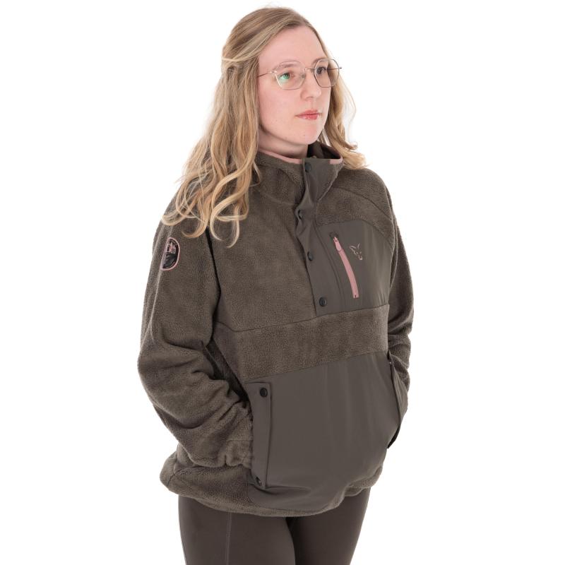 Korda Sweatshirt Zip Light Kamo – Angler-Pullover Mit Kapuze, Warm & Stylisch