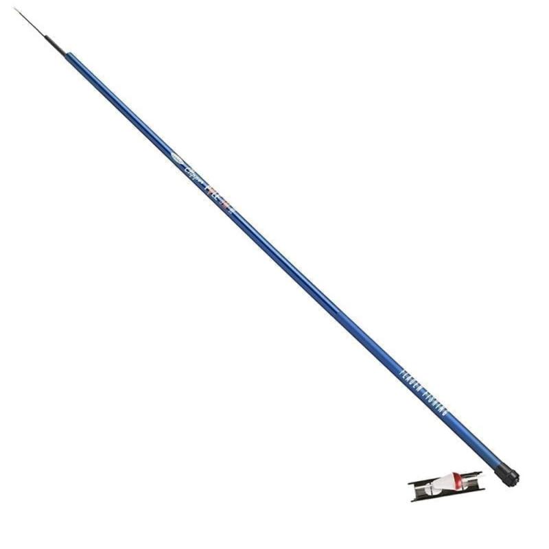Fladen Clipper 300cm. with wire topguide float. sinker. hooks