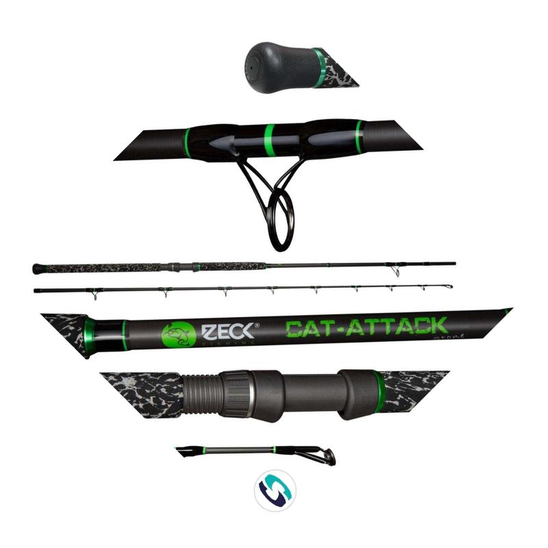 Zeck Cat-Attack Stone 280cm 320g