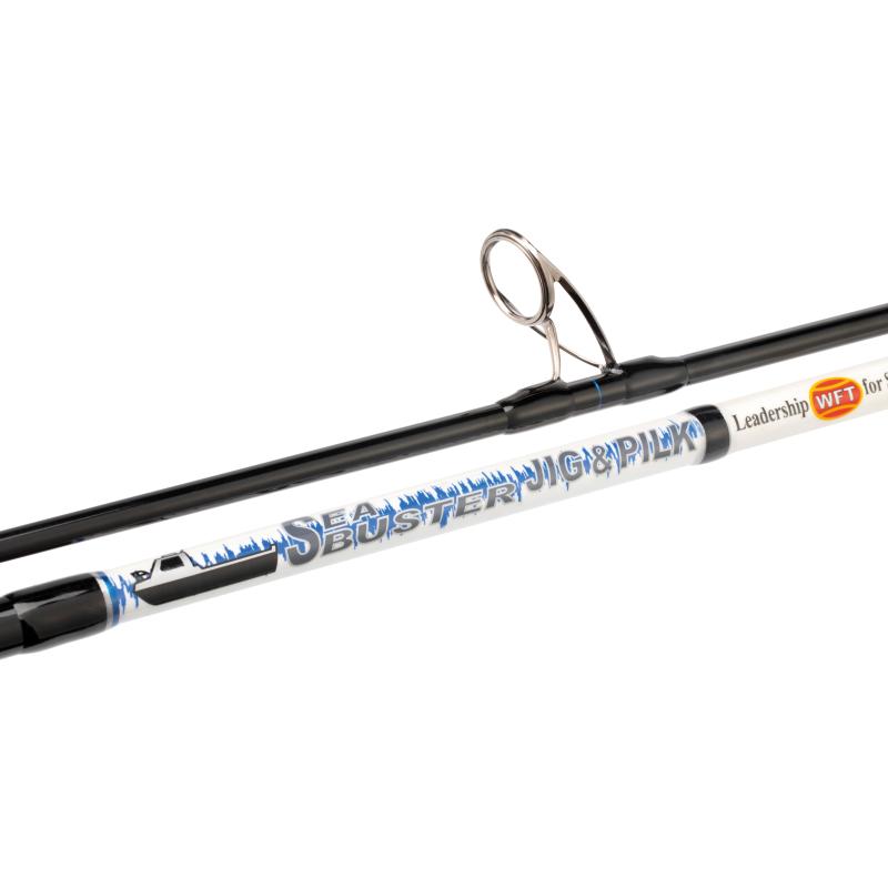 WFT Sea Buster Jig & Pilk 2,45m 120-420g 30 lbs Transportl&auml;nge 1,3m 2pcs