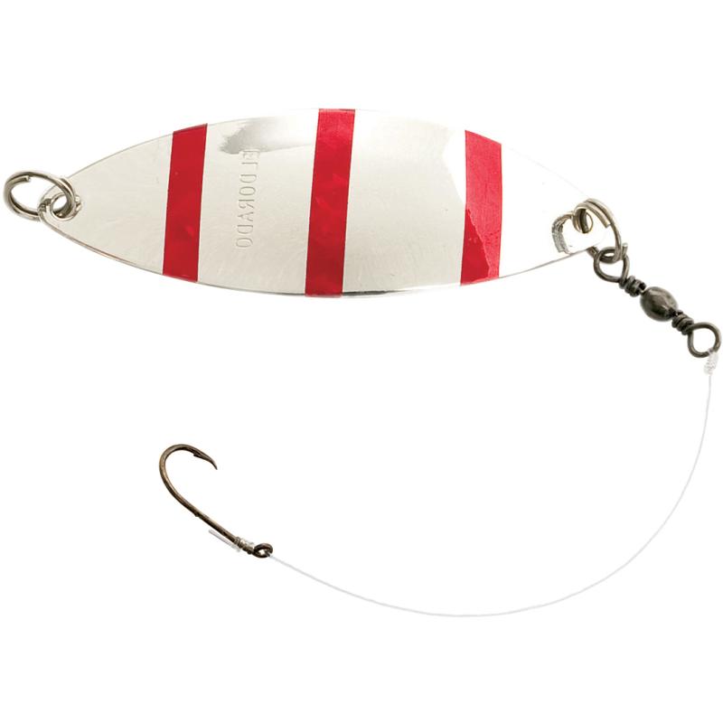 Kinetic MM Eldorado 70mm #8 Silver/Red