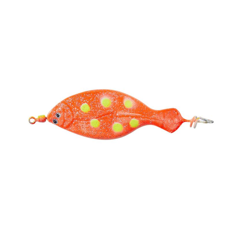 Produktbild Balzer Edition Sea Anti-Tangle Plattfisch Blinker, 80g, Rot-Gelb