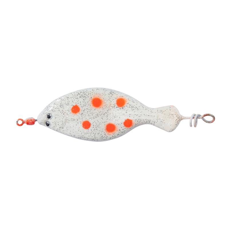 Balzer Edition Sea Anti-Tangle Plattfisch Blinker, 80g, Albino