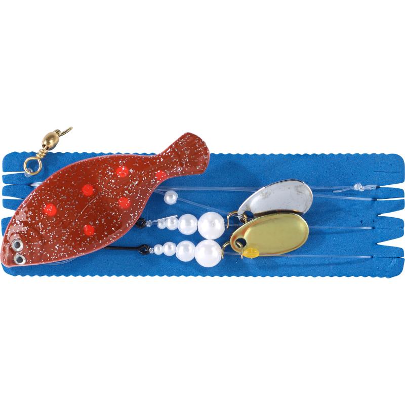 Balzer Inliner Plattfisch-Blinker, 80g, Scholle