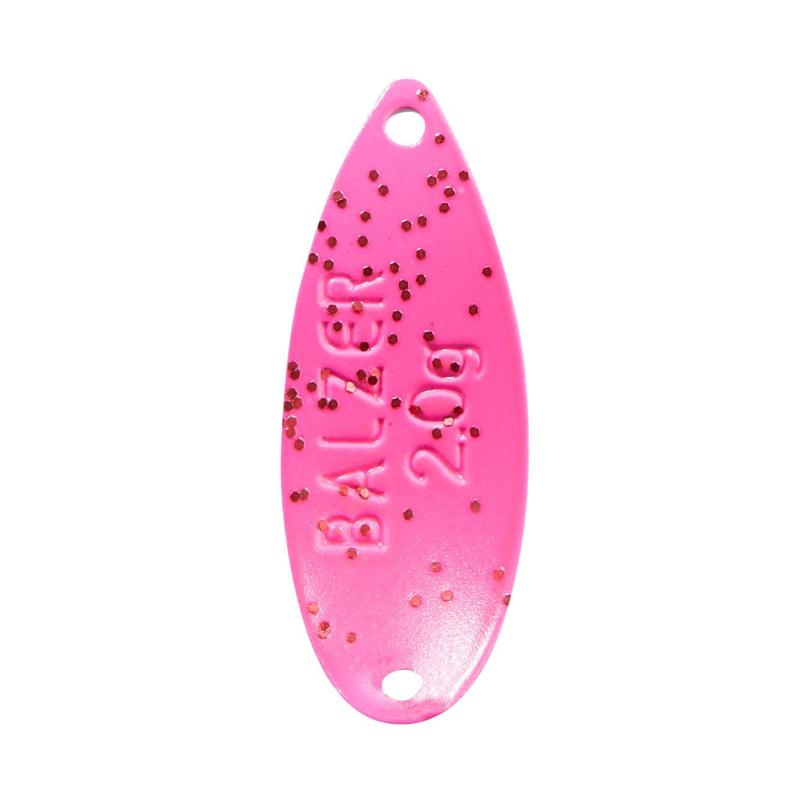 Balzer Metallica Catcher Spoon 3,5g Gr&uuml;n-Pink-Glitter