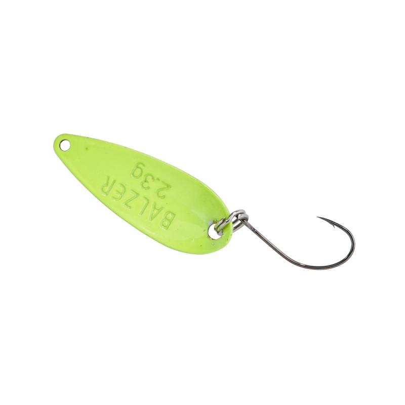 Balzer Abalone Spoon, schwarz mit gelben Streifen