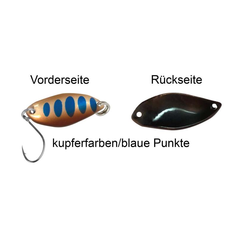 FTM Spoon Fly 1,2g kupfer/blau