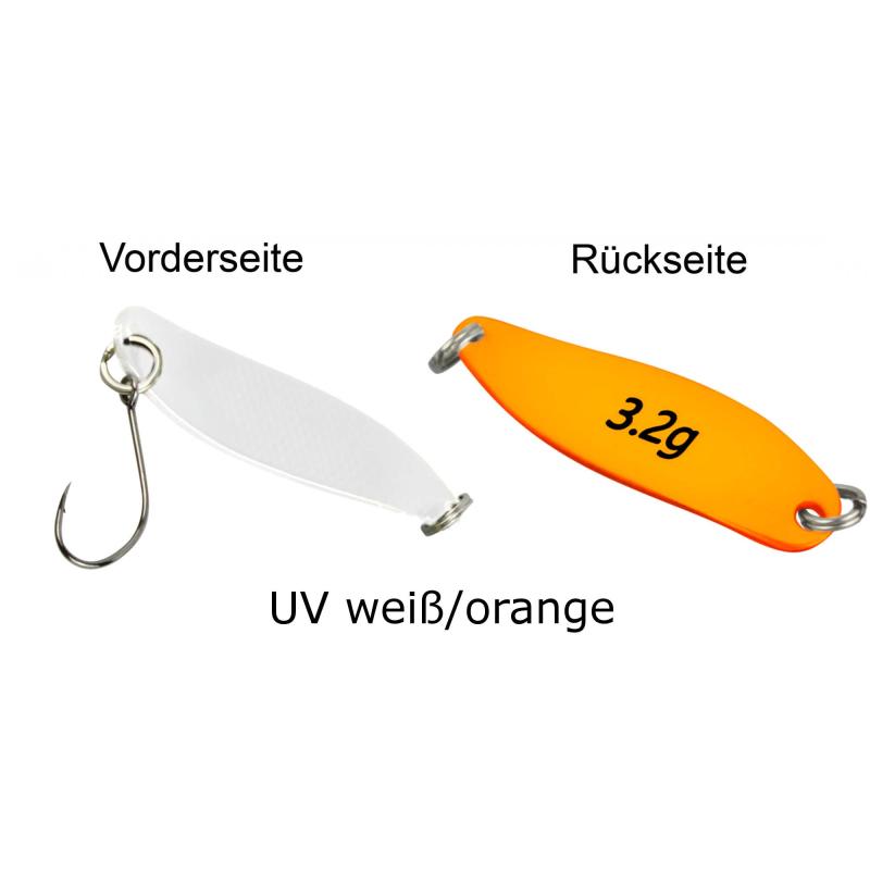 FTM Spoon Hammer 3,2g wei&szlig;/orange