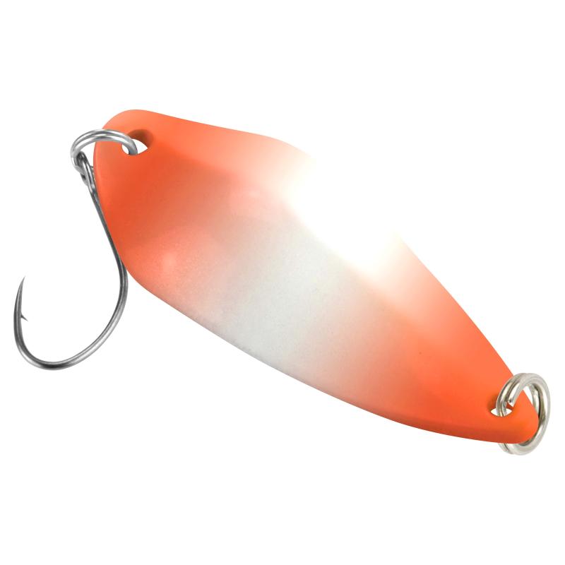 FTM Spoon Rock 4,2gr. neon orange lumi/schwarz m. Glitter lumi