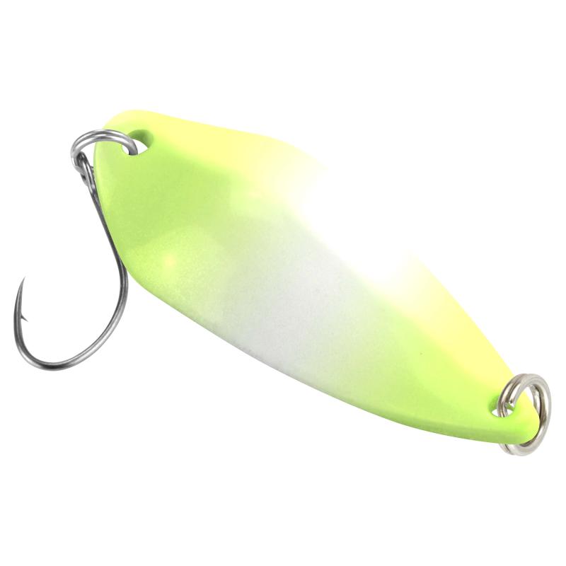 FTM Spoon Rock 4,2gr. neon gelb lumi/schwarz m. Glitter lumi