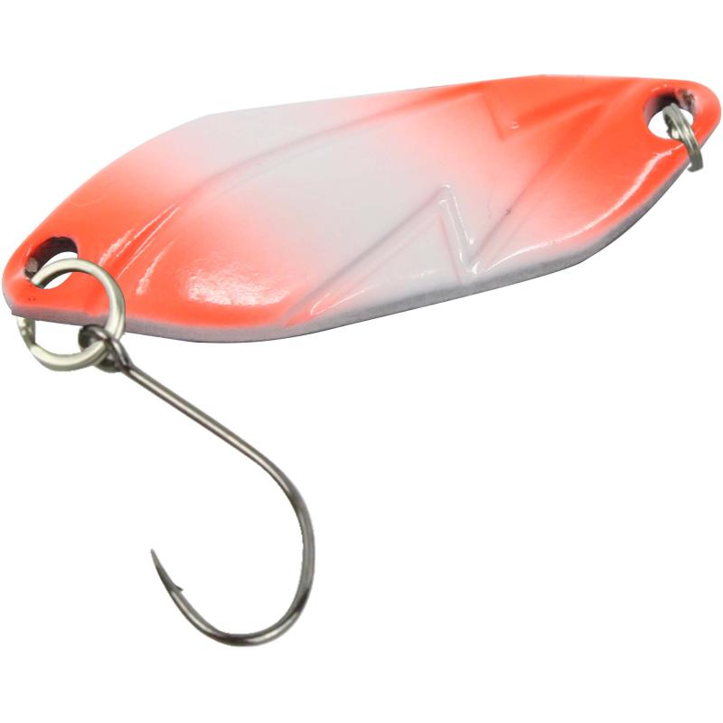 Produktbild FTM Spoon Strike 2,1gr. neon orange lumi/schwarz m. Glitter lumi