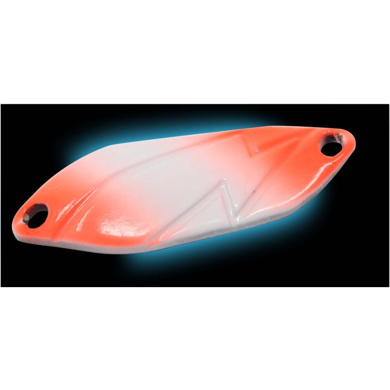 FTM Spoon Strike 2,1gr. neon orange lumi/schwarz m. Glitter lumi