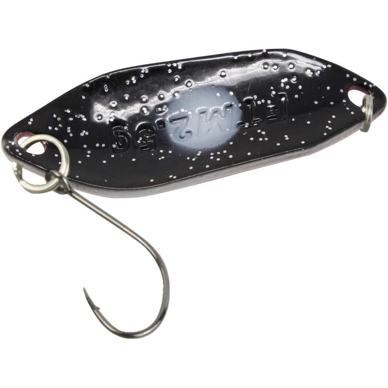FTM Spoon Strike 2,1gr. neon orange lumi/schwarz m. Glitter lumi